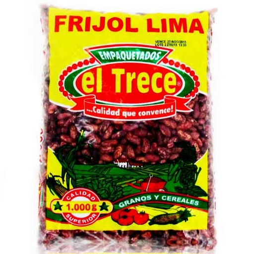 [018368] Frijol Lima El Trece 1000Gr