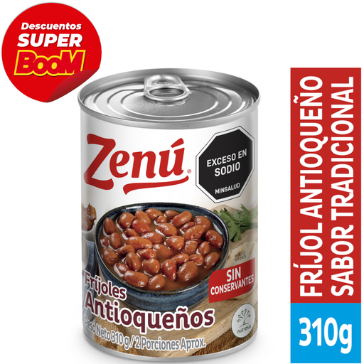 [049403] Frijoles Antioqueños Zenu Lata 310Gr