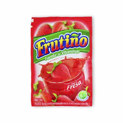 [008957] Frutiño Fresa 18Gr
