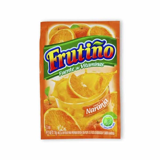 [009124] Frutiño Naranja 18Gr