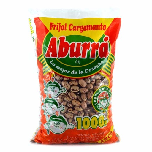 [000314] Fríjol Aburra Cargamanto Blanco 1000Gr