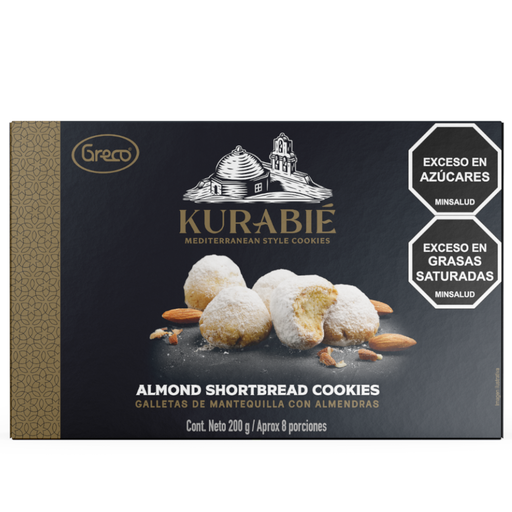 [051043] Galleta Almendras Kurabie 200Gr