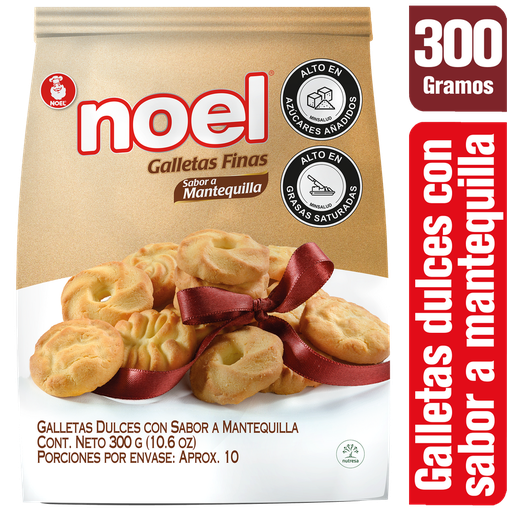 [012964] Galleta Antojos Toda Ocasion Noel Bolsa 300Gr
