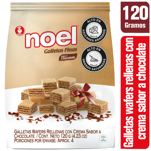 [042749] Galleta Antojos Wafer Chocolate 120Gr