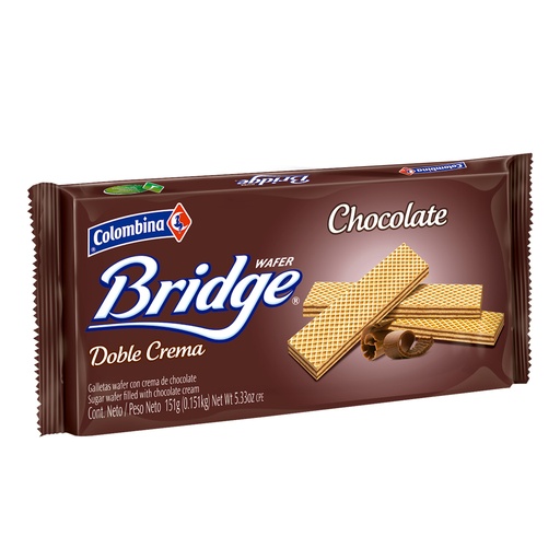 [013144] Galleta Bridge Chocolate 151Gr