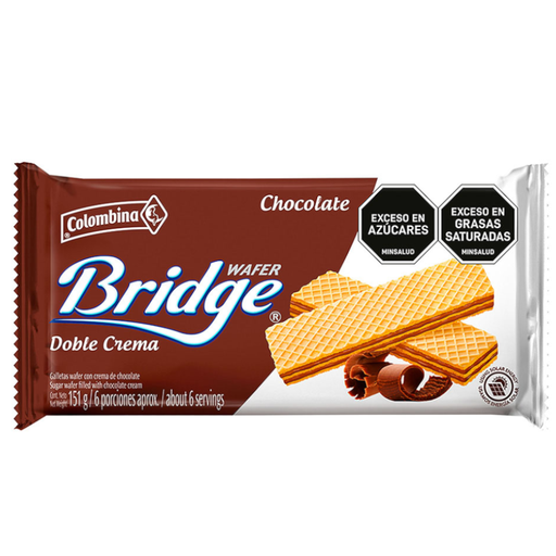 [013144] Galleta Bridge Chocolate 151Gr