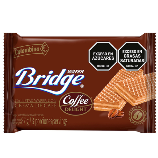 [050867] Galleta Bridge Coffee Delight 87Gr