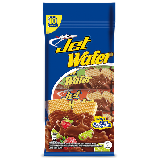 [042238] Galleta Jet Wafers Surtida 220Gr
