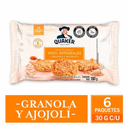 Galleta Quaker Granola Ajonjolí 6 Unidades 180Gr