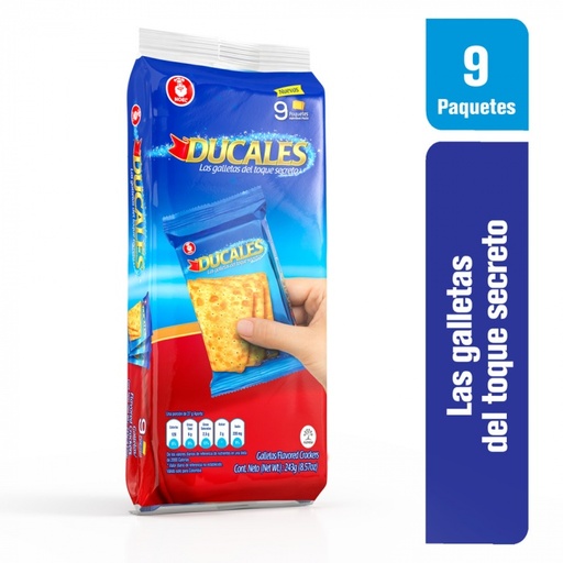 [016412] Galletas Ducales 9 Unidades