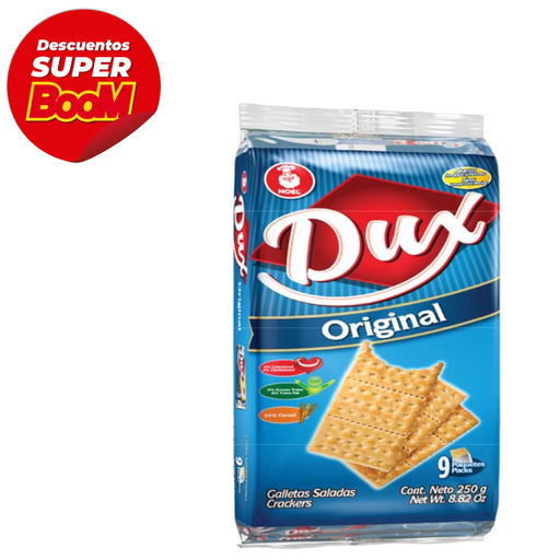 [001101] Galletas Dux Original 9 Paquetes 250Gr