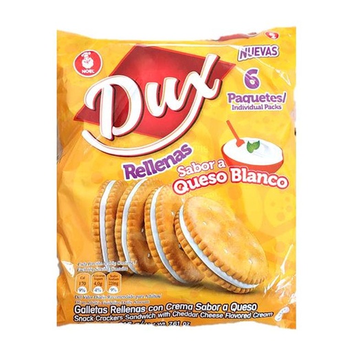 [044418] Galletas Dux Queso Blanco 216Gr