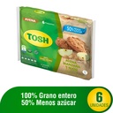 Galletas Tosh Avena Manzana Maní 6 Unidades 180Gr