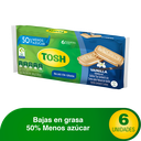 Galletas Tosh Vainilla 6 Paquetes 144Gr