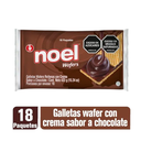 Galletas Wafers Noel Chocolate 18 Paquetes 432Gr