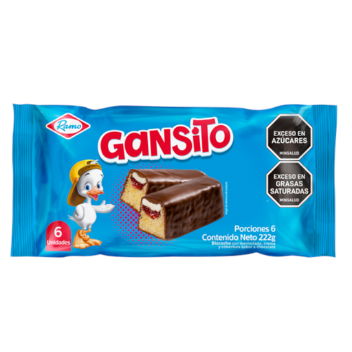 [051372] Gansito Ramo 6 Unidades 222Gr