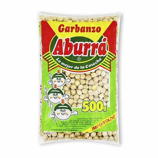 [000318] Garbanzo Aburra 500Gr