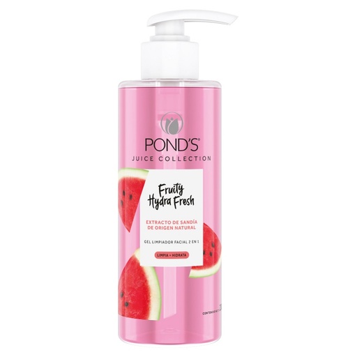 [053411] Gel Limpiador Facial Ponds Fruity Hydra Fresh Con Extracto De Sandía  200Ml