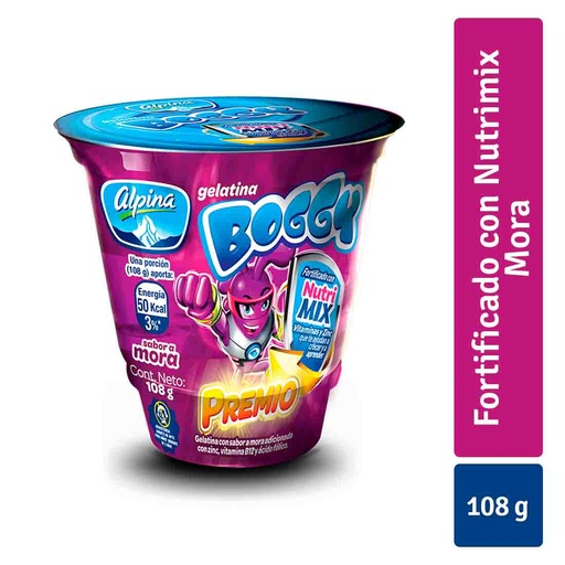 [046070] Gelatina Boggy Mora Premio 108Gr