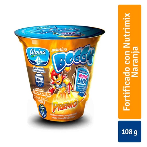 [046071] Gelatina Boggy Naranja Premio 108Gr