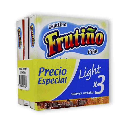 [013342] Gelatina Frutiño Light Surtida 3 Unidades 33Gr