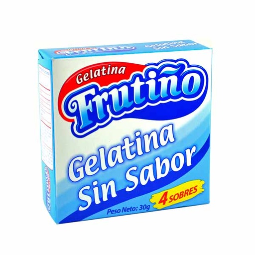 [004014] Gelatina Frutiño Sin Sabor 30Gr