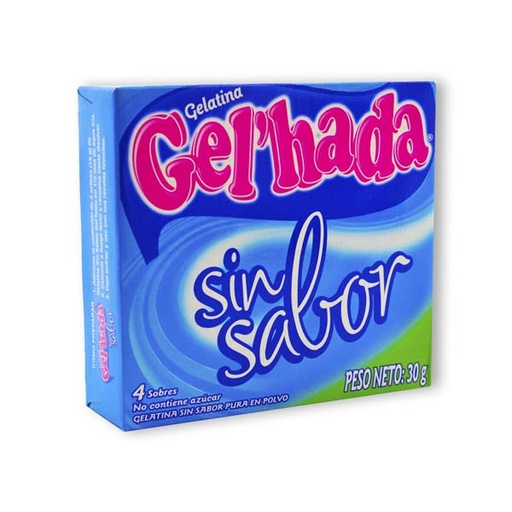 [011687] Gelatina Gel'Hada Sin Sabor 30Gr