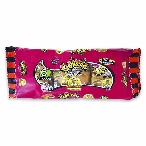 [005088] Golosia Arequipe Mama Ines Paquetes 6 Unidades 270Gr