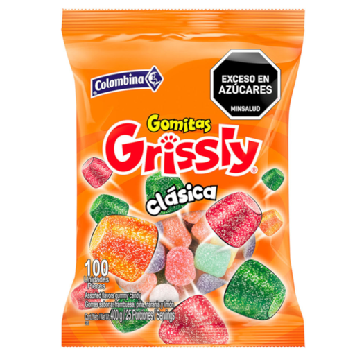 [052725] Gomas Grissly Clasica 400Gr