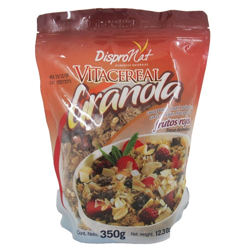 [039286] Granola Dispronat Frutos Rojos 350Gr