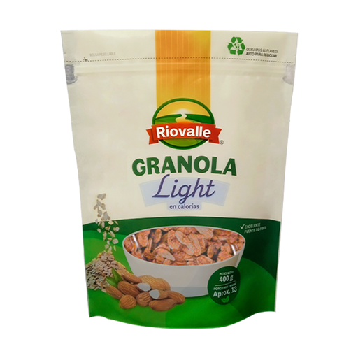 [010128] Granola Light Riovalle Bolsa 400Gr