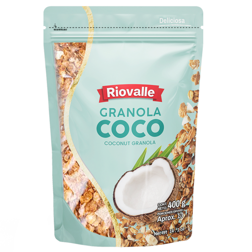 [003446] Granola Riovalle Coco 400Gr