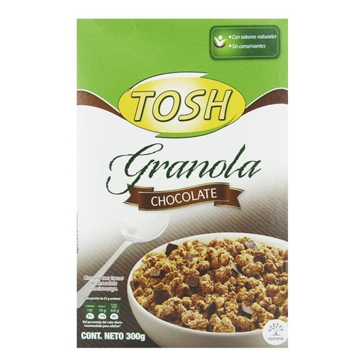 [018275] Granola Tosh Chocolate 300Gr