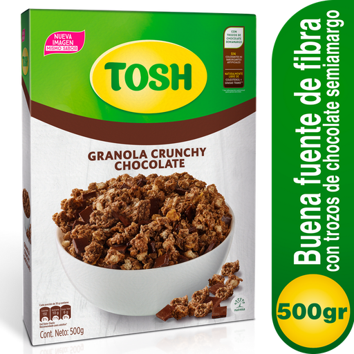 [018274] Granola Tosh Chocolate 500Gr