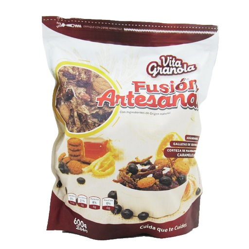 [049697] Granola Vitagranola Fusion Artesanal 600Gr
