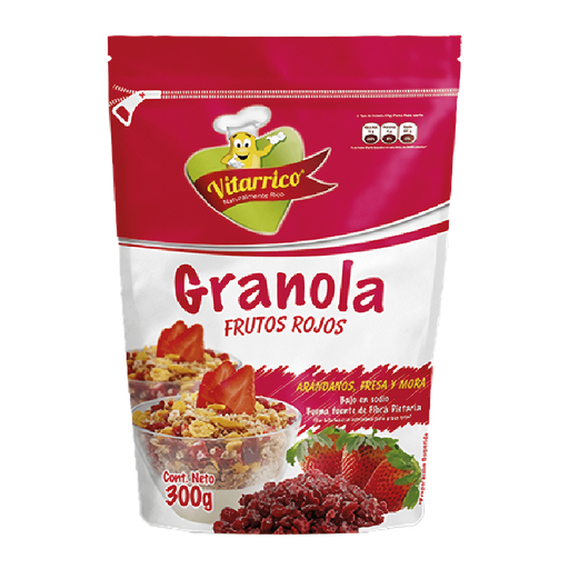 [052429] Granola Vitarrico Frutos Rojos 300Gr