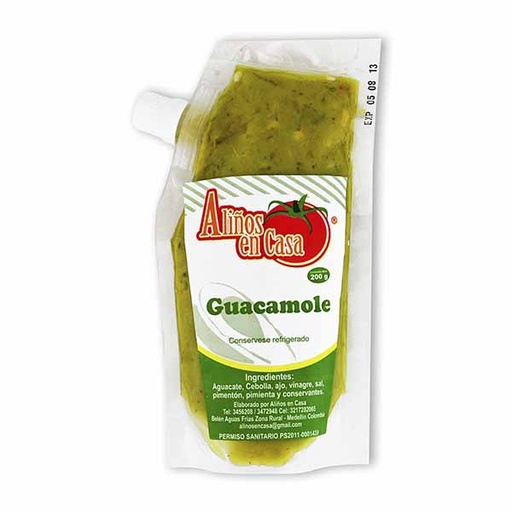 [014014] Guacamole Aliños En Casa 200Gr