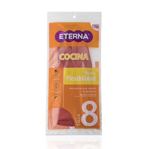 [002029] Guantes Eterna Cocina Antideslizantes Talla 8