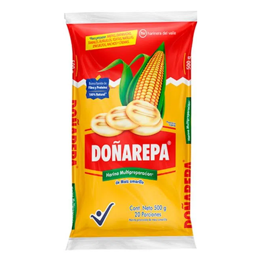 [008570] Harina Maiz Amarillo Doñarepa 500Gr