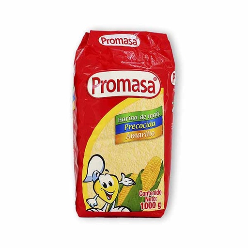 [000256] Harina Maiz Promasa Precocida Amarilla 1000Gr