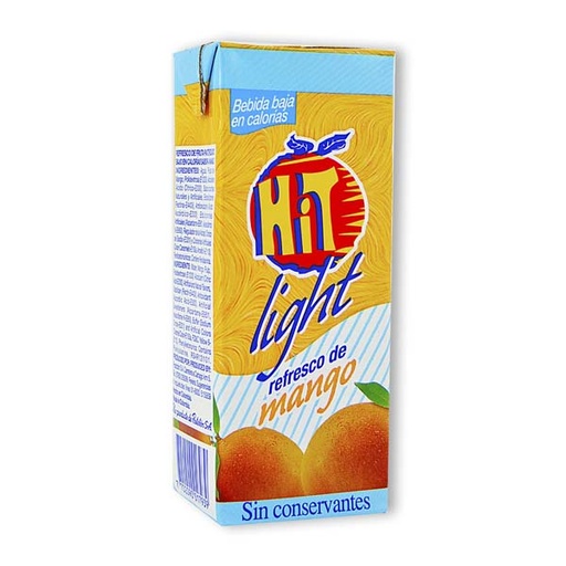 [002673] Hit Light Mango Tetrapak 200Ml