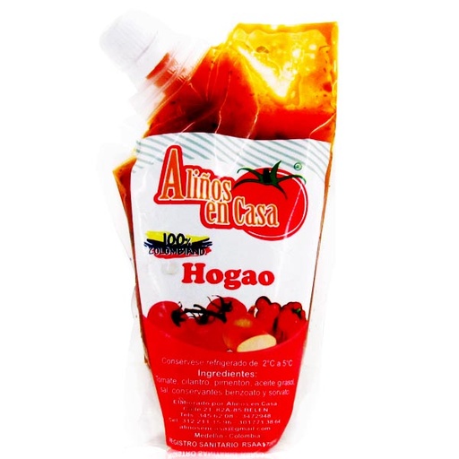 [016113] Hogao Gourmet Aliños En Casa 200Gr