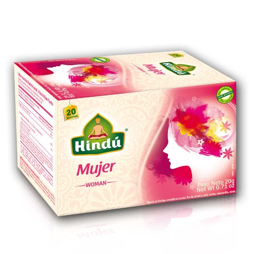 [012981] Infusión Hindú Mujer 20 Unidades 20Gr