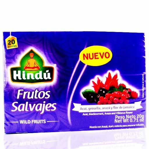 [018205] Infusión Hindú Frutos Salvajes 20 Unidades 20Gr