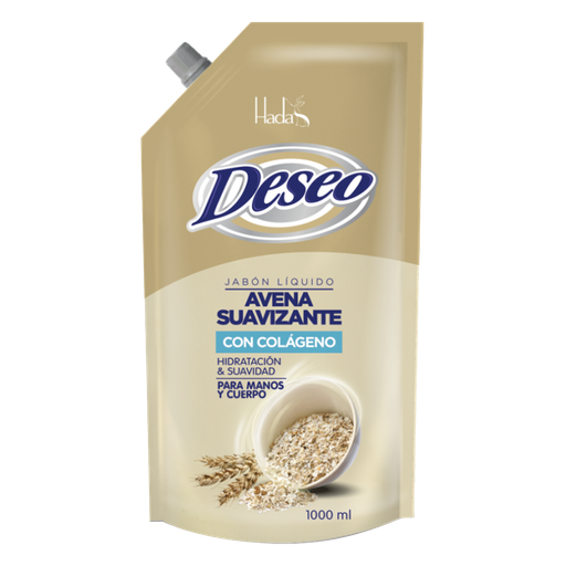 [039679] Jabon Liquido Manos Deseo Avena Repuesto 1000Ml