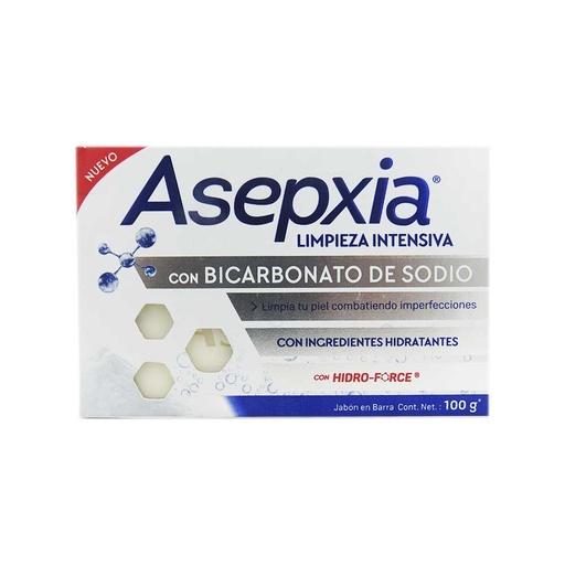 [051006] Jabón Asepxia Bicarbonato De Sodio 100Gr