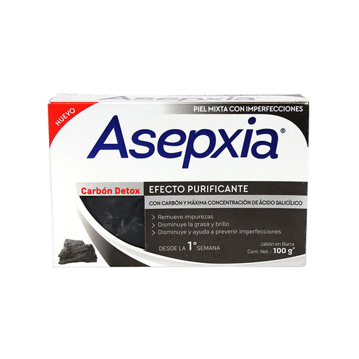[052739] Jabón Asepxia Carbón Detox 100Gr