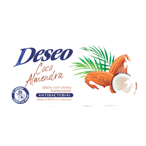 [052877] Jabón Deseo Coco Almendras  3 Unidades 330Gr
