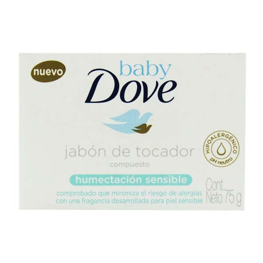 [046629] Jabón Dove Baby Humectacion Sensible 75Gr