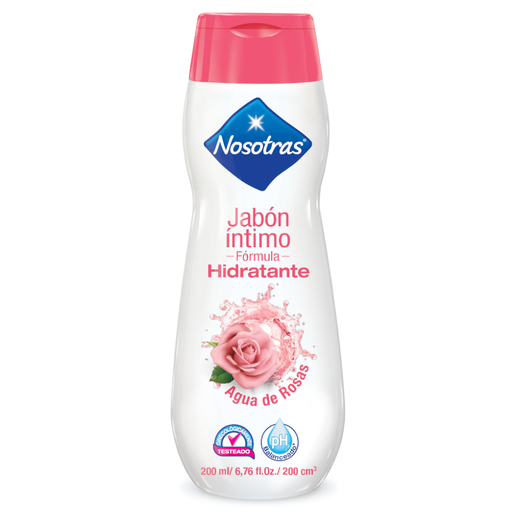 [052141] Jabón Intimo Nosotras Agua Rosas 200Ml